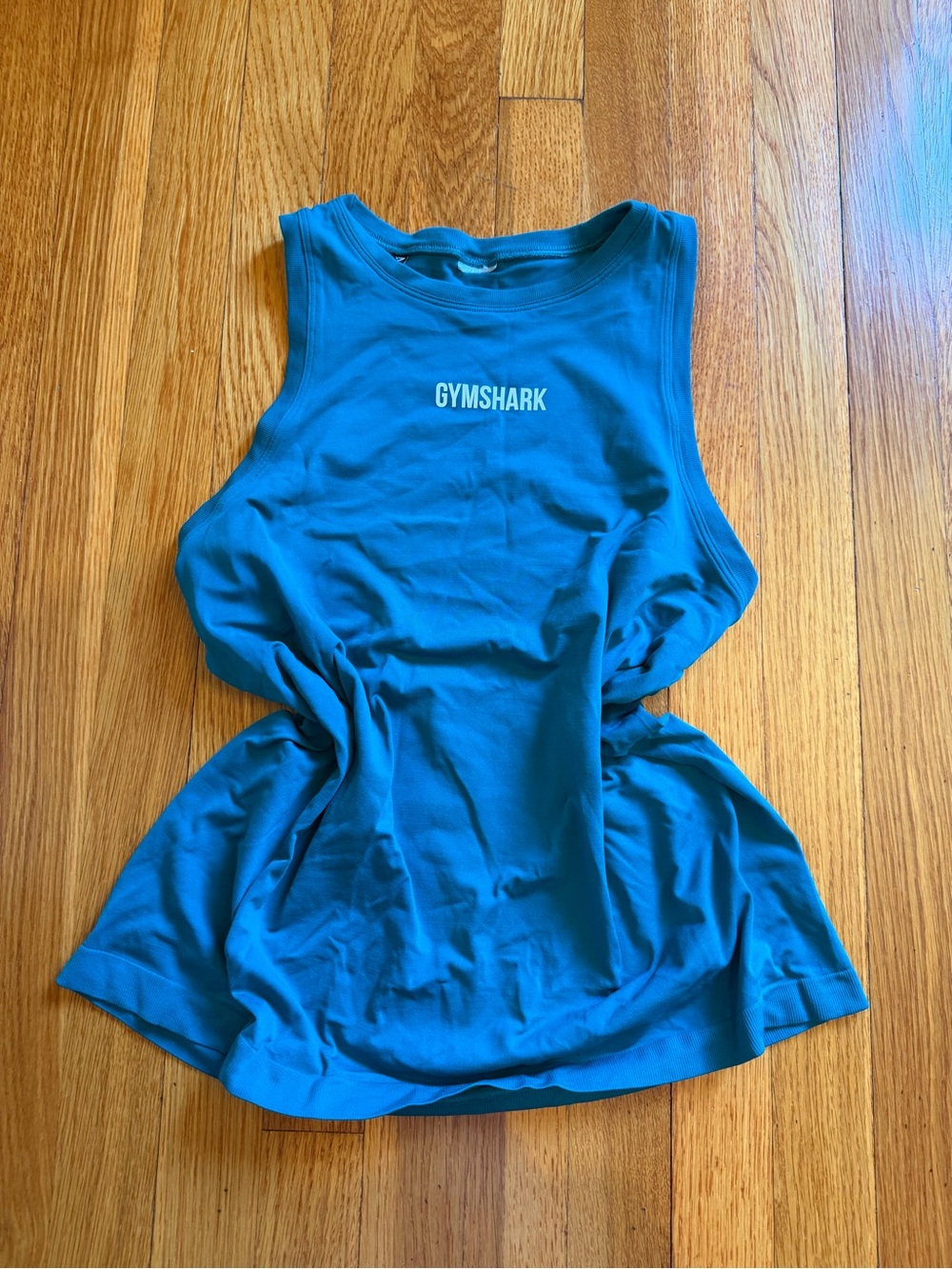 Gymshark Teal Sleeveless Performance Tank